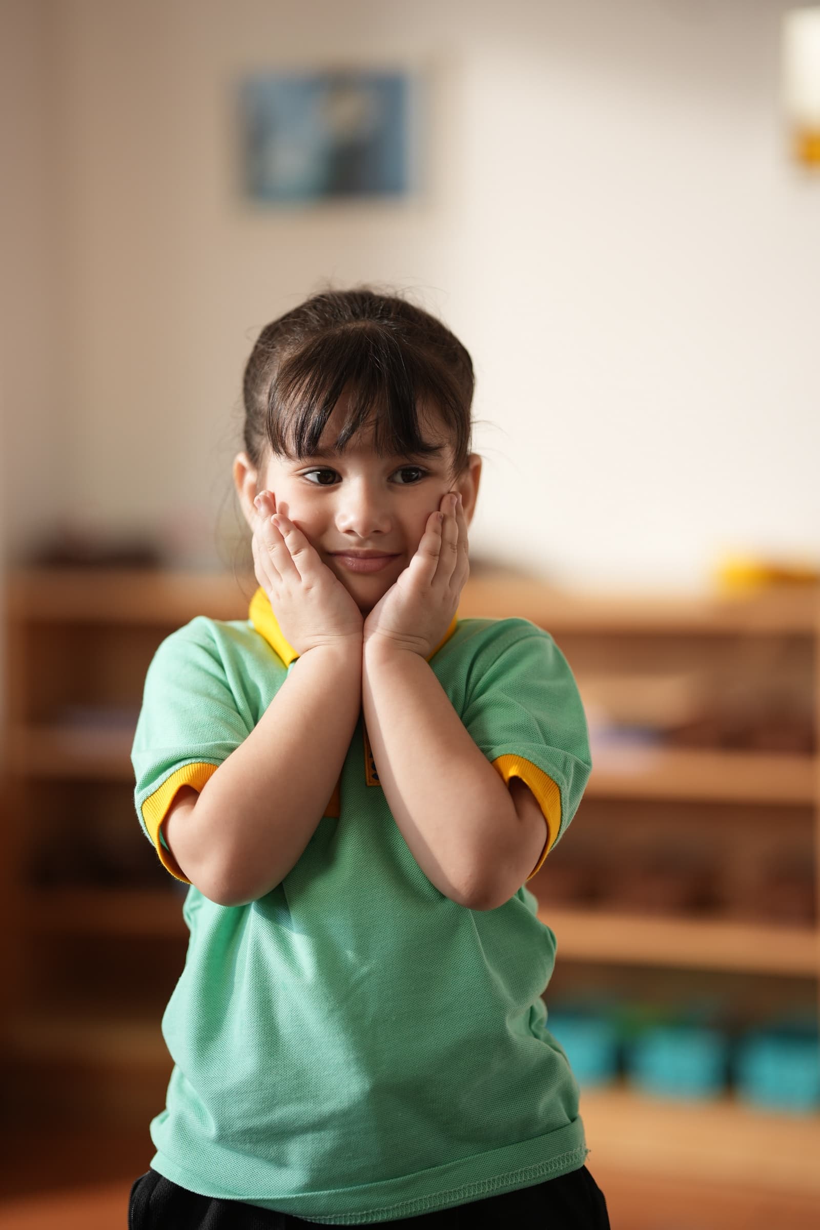 Creative expression through art and play